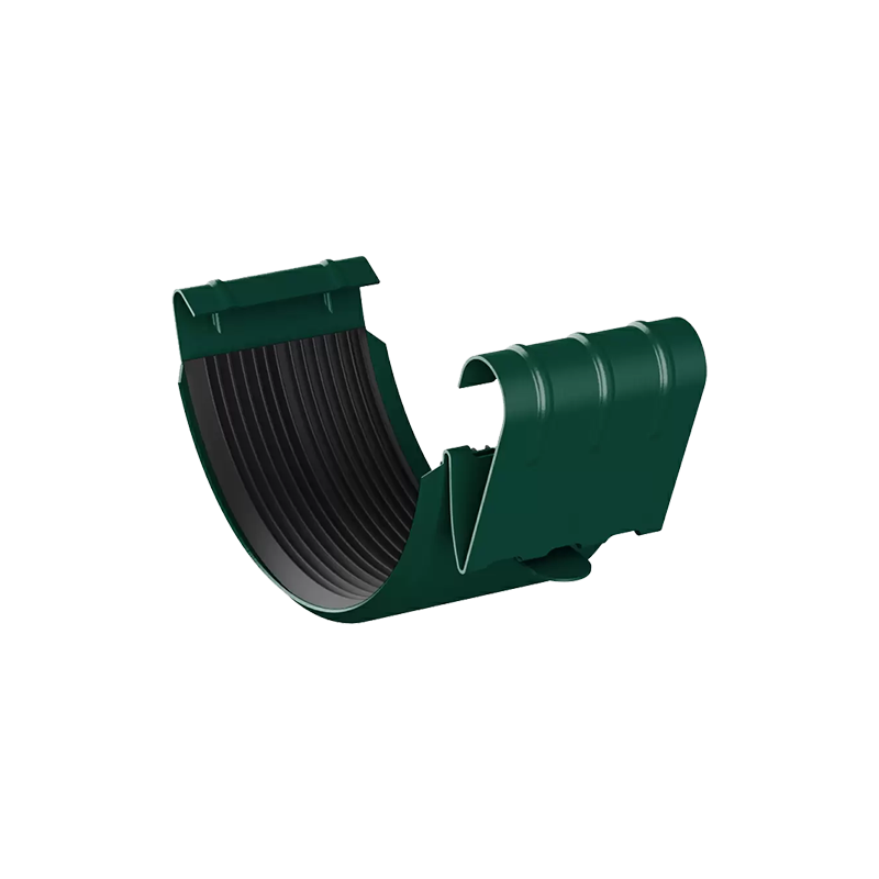 Соединитель желоба Металл Профиль МП Престиж D125 RAL6005 Зеленый