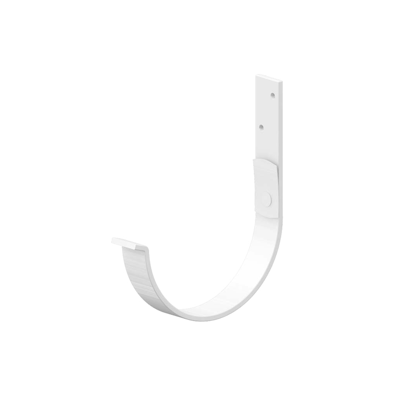 Кронштейн желоба карнизный Металл Профиль Гранд Систем Lite D125 RAL9010 Белый 132 мм