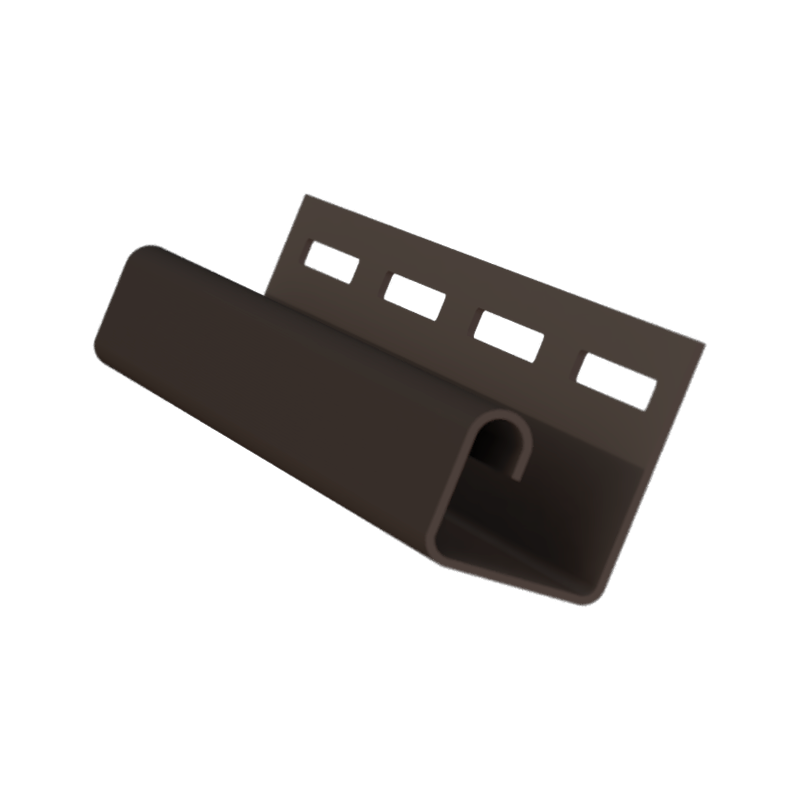 J-профиль Grand Line D4/D4,4 Коричневый 3000 мм