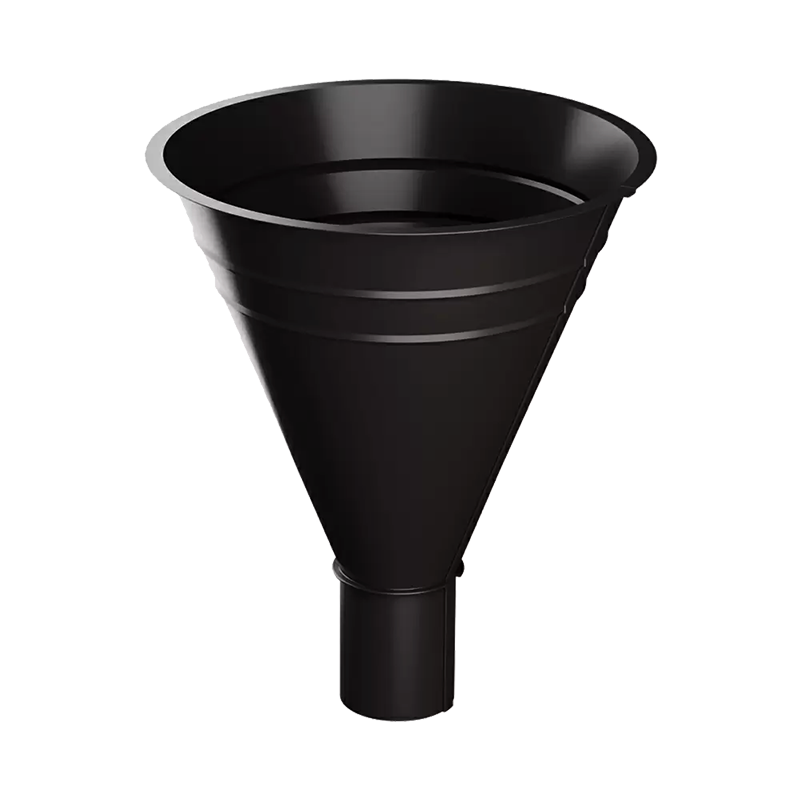 Воронка водосборная Металл Профиль МП Престиж 125/100 RAL9005 Черный