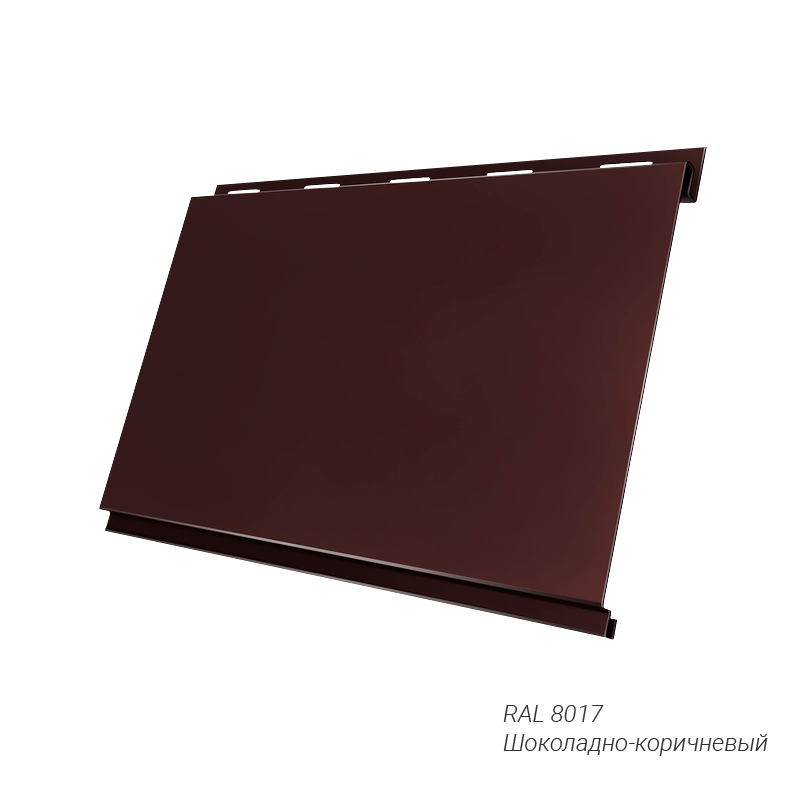 Сайдинг Вертикаль classic Grand Line 0,5 мм покрытие Satin Matt заказной цвет